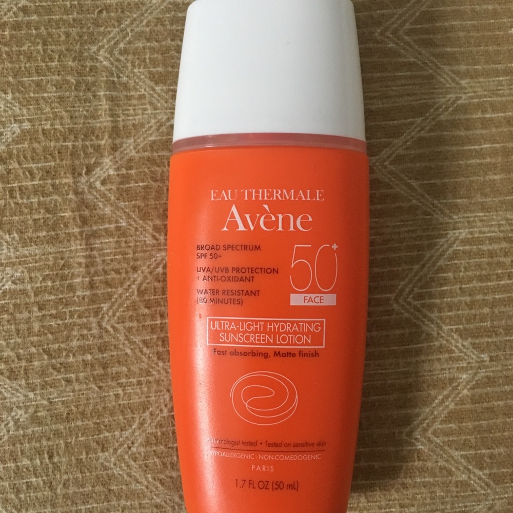 Avene face sunscreen